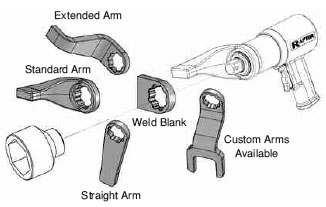 Pneumatic Torque Wrenches, Torque Wrenches, Torque Wrench, Pneumatic Wenches, PTW Series Pneumatic Torque Wrench, Raptor Series Pneumatic Torque Wrench