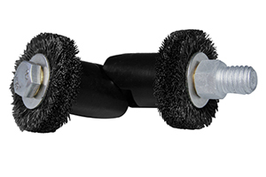 Circular Brush Tools for Curved Tubes