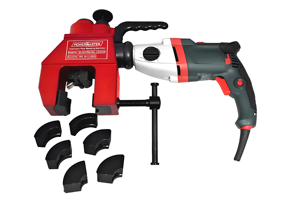 OD-Mounted Auto-Feed Pipe Beveling Machine