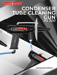 Condenser Tube Cleaning Gun